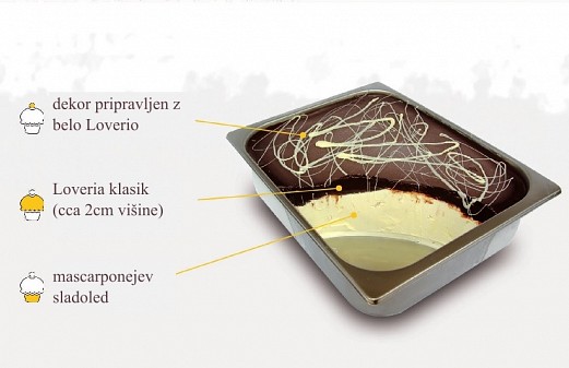 Recept za sladoled - Maskarponejev kremino